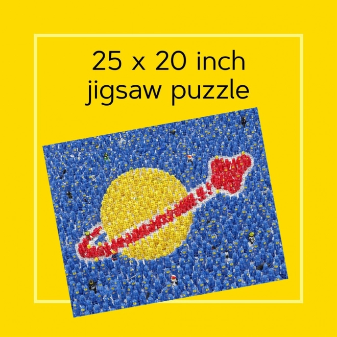 Puzzle Minifigure Lego Missione Spaziale 1000 Pezzi