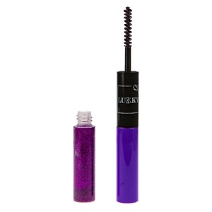 Lukky 2-in-1 mascara e glitter per ciglia viola