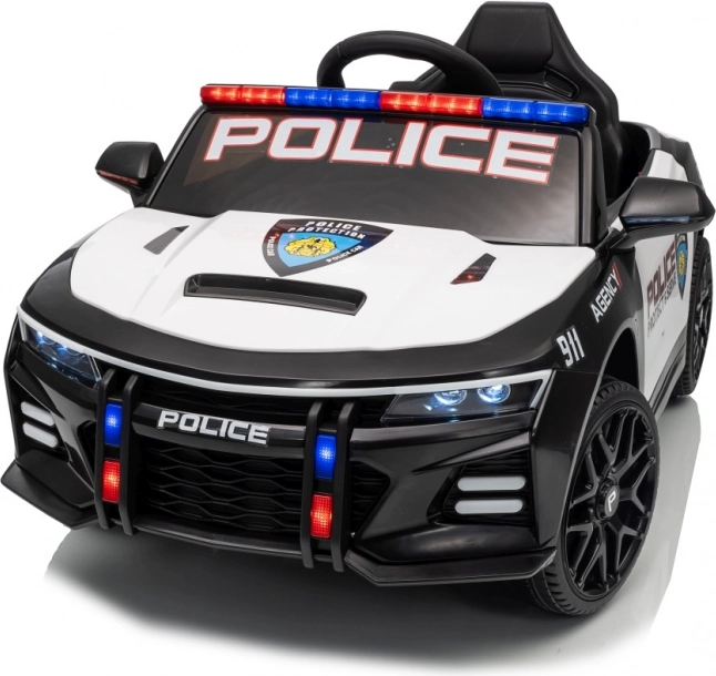 auto della polizia nero 911 Agenzia