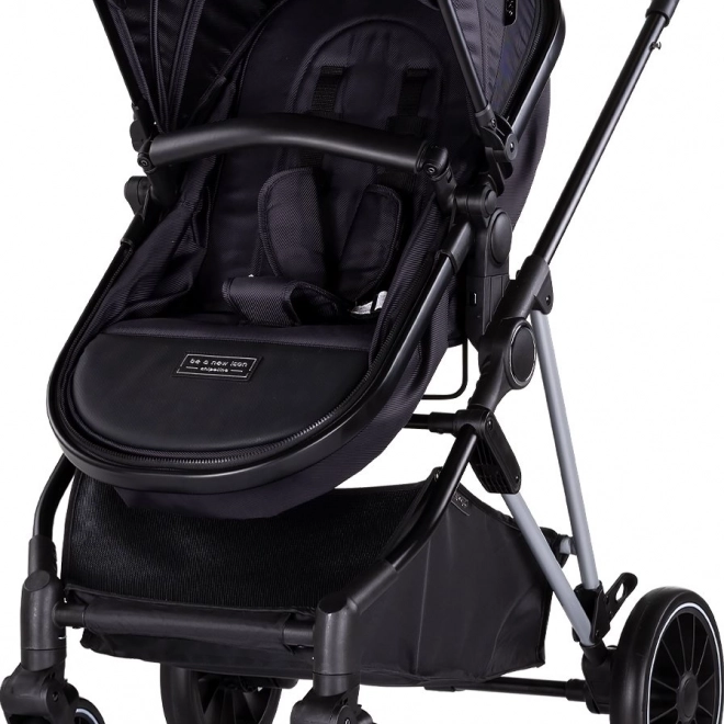 Passeggino combinato Aura 2in1 nel colore mora