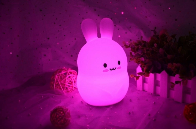 Lampada da notte in silicone a forma di gufo