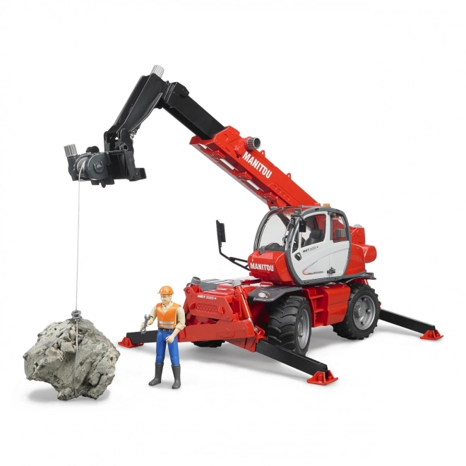 Bruder Manipolatore Manitou MRT 2150 con Accessori