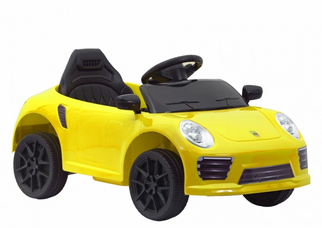 Auto elettrico bambini giallo