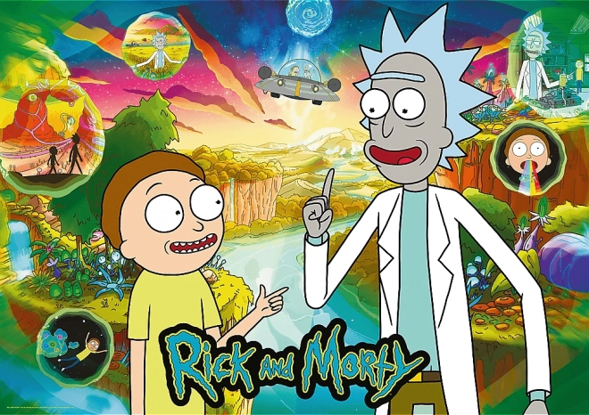 Puzzle TREFL Premium Plus: Rick e Morty 1000 pezzi