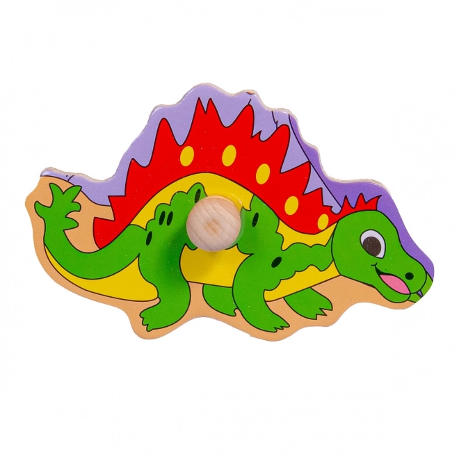 Puzzle in legno Dinosauri con maniglie