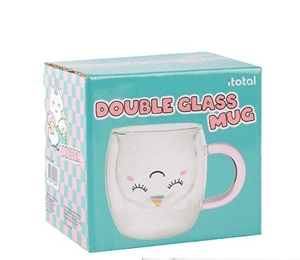 Bicchieri termici con doppio vetro Unicorno dalla collezione Stay Wild