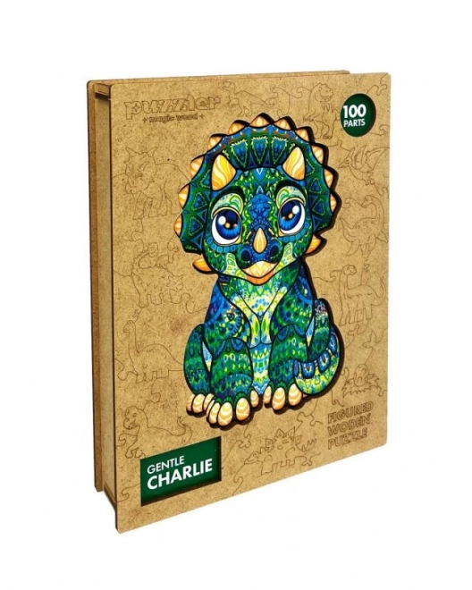 Puzzle di legno colorati - Caro Charlie