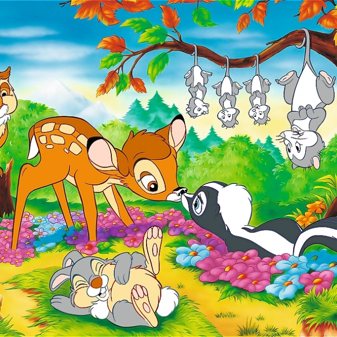 Puzzle Bambi e amici della foresta 160 pezzi