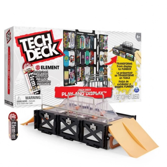 Tech Deck set con rampa