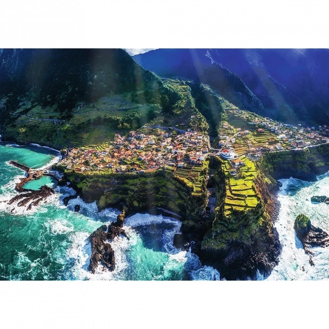 Trefl puzzle premium plus photo odyssey: madeira 1000 pezzi