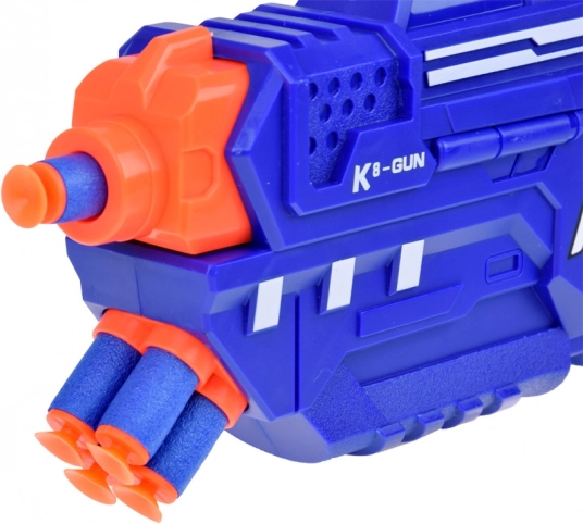 Giocattolo pistola SPACE GUN con proiettili in schiuma e gel