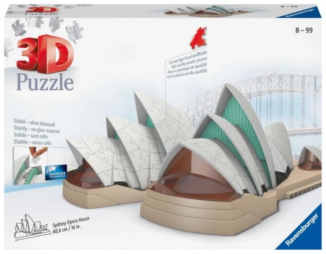 Puzzle 3D Opera di Sydney ravensburger