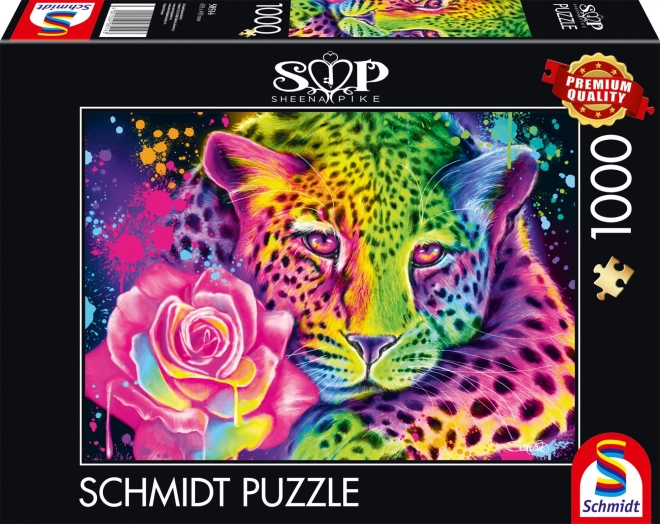 Puzzle Neon Leopardo 1000 Pezzi