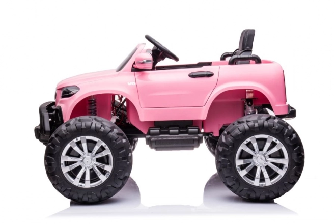 Auto elettrica per bambini Mercedes DK-MT950 4x4 rosa chiaro