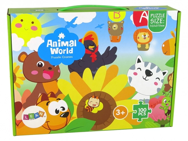 Puzzle animali per bambini 100 pezzi