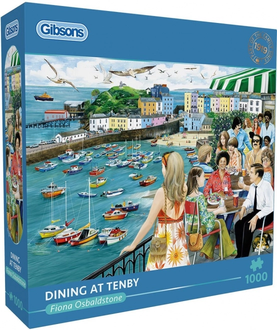Puzzle Cena a Tenby 1000 pezzi
