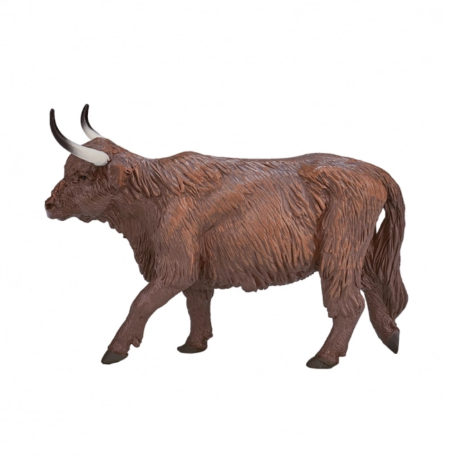 Realistica figurina di animale di Highland scozzese