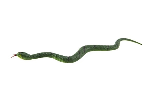 Serpente in gomma 27 cm - 4 colori