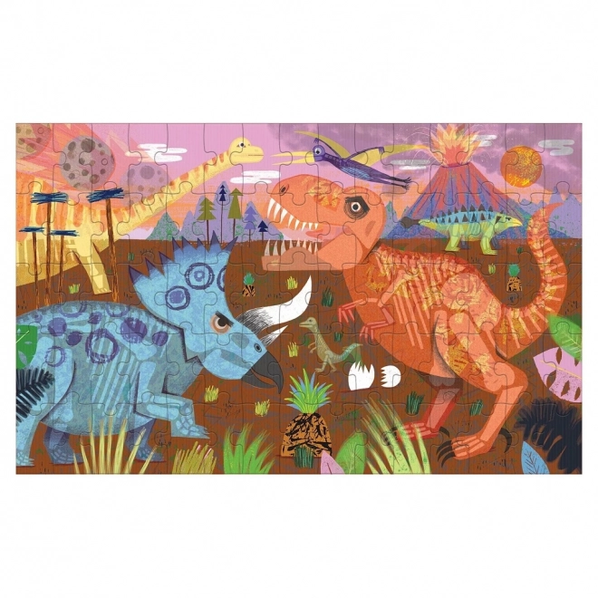 Puzzle Lenticolare Dinosauri 75 Pezzi