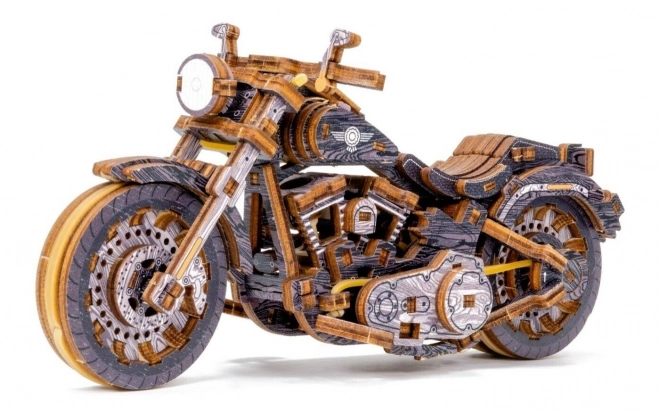 Puzzle 3D in legno Motociclo V-Twin Cruiser