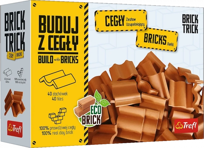 Trefl Brick Trick Set di Mattonelle del Tetto