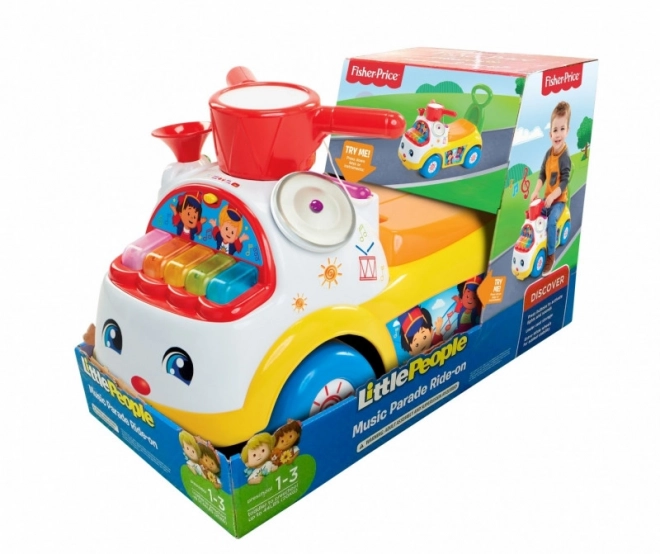 Cavalcabile musicale giallo Fisher-Price