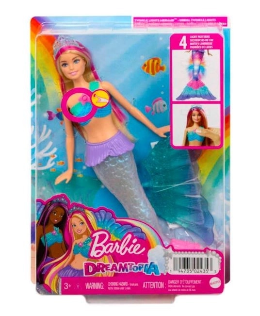 Barbie Sirena Splendente Bionda