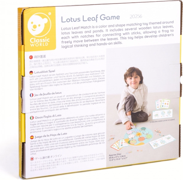 Gioco sensoriale Classic World Foglia di loto
