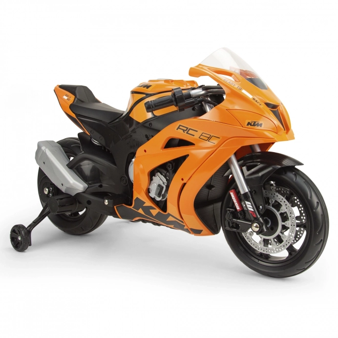 INJUSA 6493 Moto elettrica per bambini KTM RC8C 12V con suoni