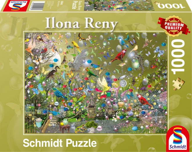 Puzzle giungla di pappagalli 1000 pezzi