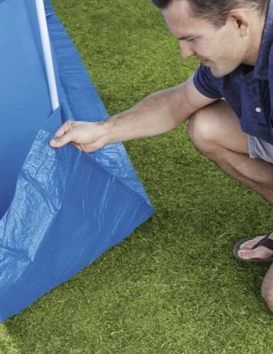 PVC resistente e facile manutenzione