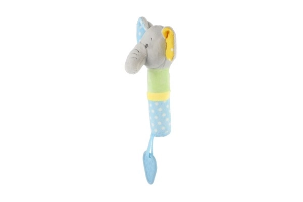 Sonaglio e massaggiagengive elefante peluche 23 cm