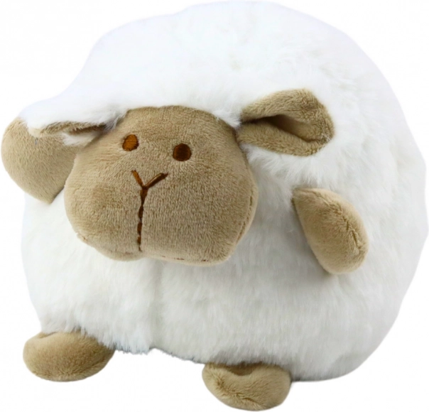 Pecora addormentata in peluche con luce e melodie