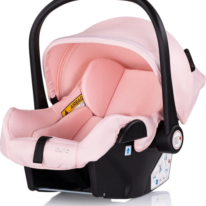 Seggiolino auto per bambini Chipolino Aura i-Size Rosa Marshmallow