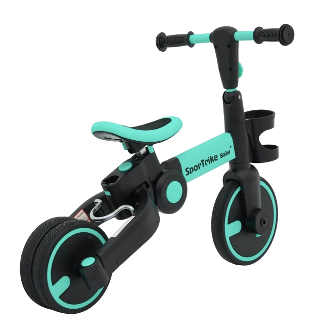 Bicicletta Happy Bike 3in1 Sportrike Rosa – turchese