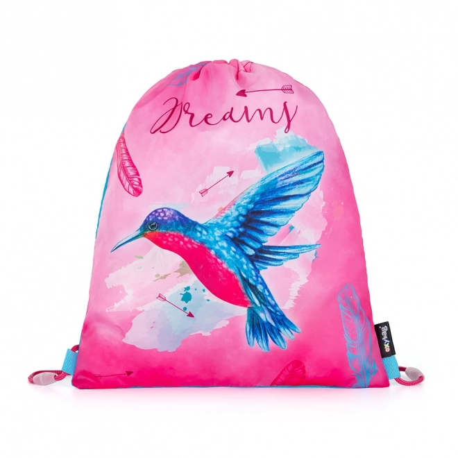 Set scolastico 3 pezzi Premium Light colibrì