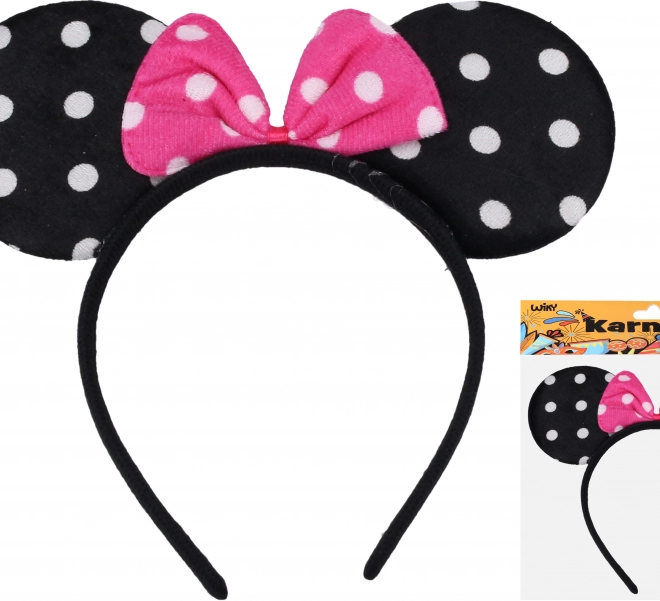 Set cerchietto carnevale topolina