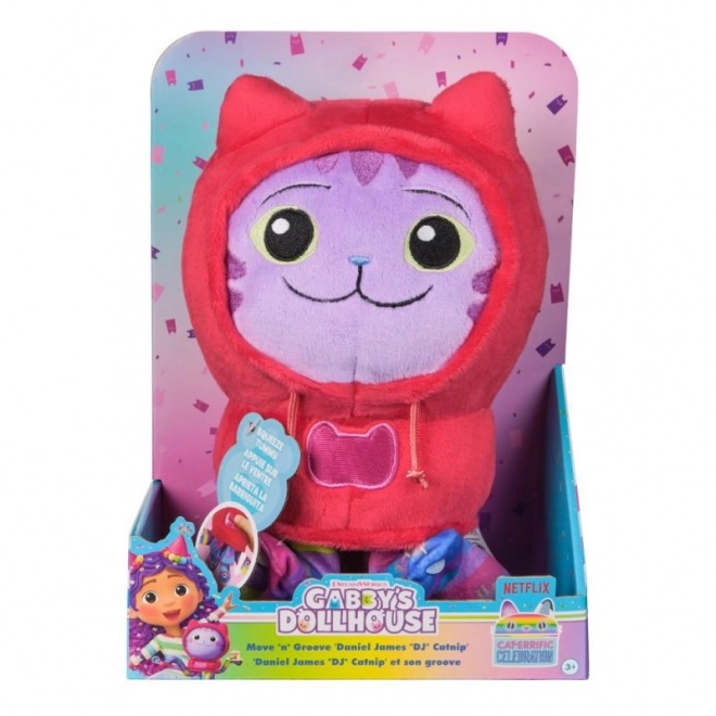 Peluche con funzione DJ Catnip di Gabby's Dollhouse