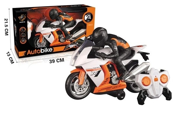 Motocicletta telecomandata da corsa