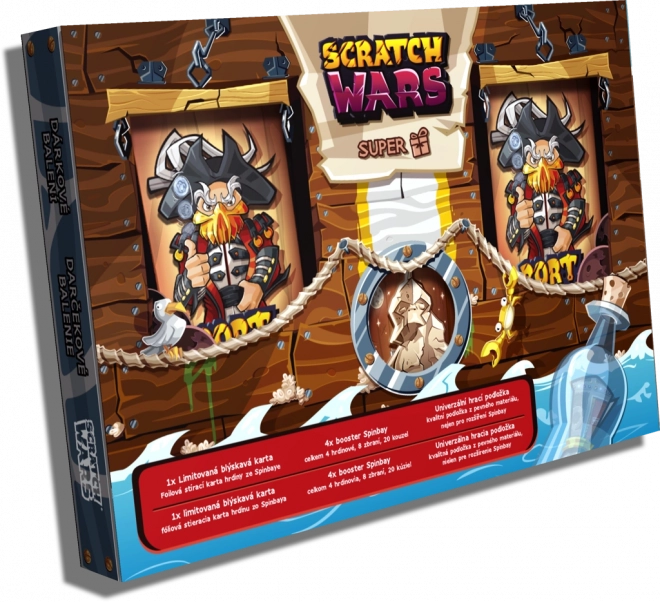 Scratch Wars - Set Regalo Spinbay