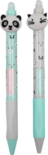 Penne cancellabili con animaletti 2 pz ASTRA