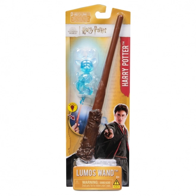 Bacchetta magica di Harry Potter con Patronus luminoso