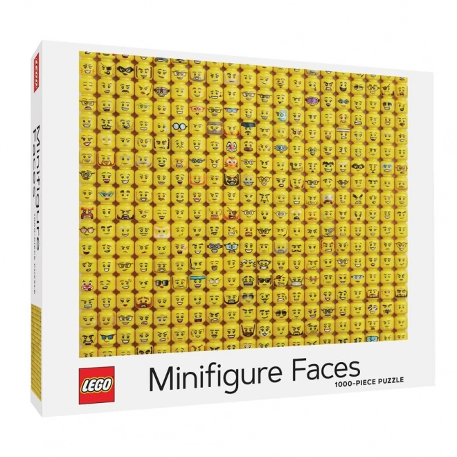 Puzzle LEGO volti di minifigure 1000 pezzi