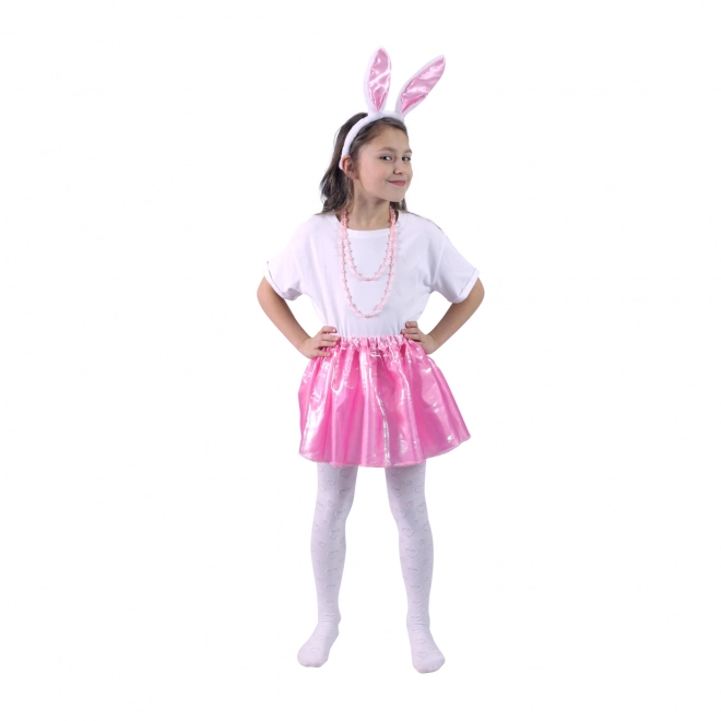 Costume da coniglietto con gonna tutu per bambina