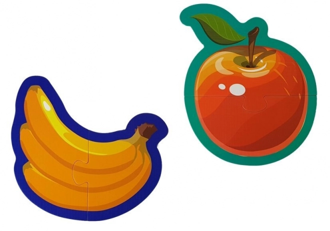 Puzzle educativi frutta per neonati
