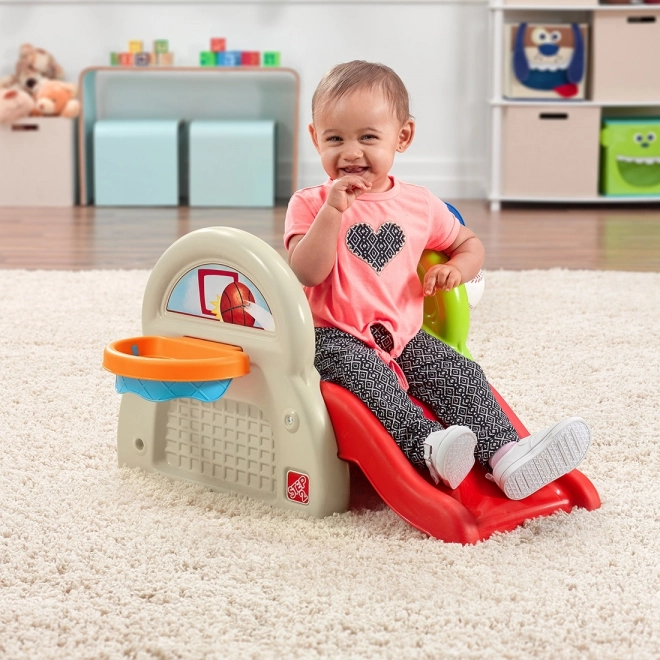 Centro Gioco STEP2 per Bambini con Scivolo, Basket e Baseball