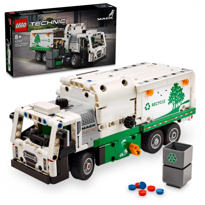 Camion Compattatore Elettrico Mack LR LEGO Technic