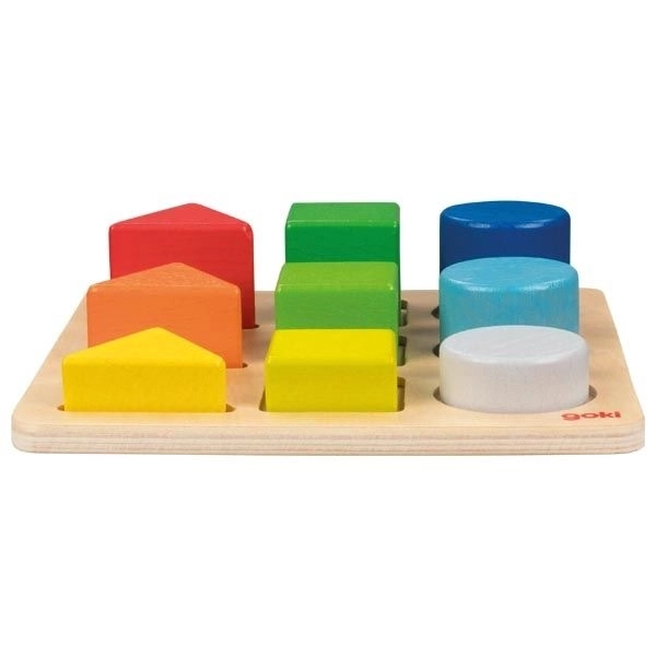 Puzzle di Forme Geometriche per Bambini