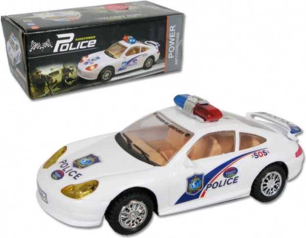 Auto della polizia a batteria