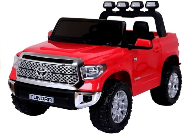 Auto elettrico per bambini Toyota Tundra rossa